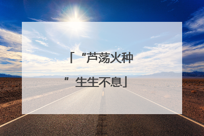 “芦荡火种”生生不息