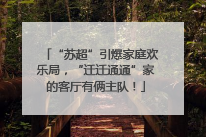 “苏超”引爆家庭欢乐局，“迁迁通通”家的客厅有俩主队！