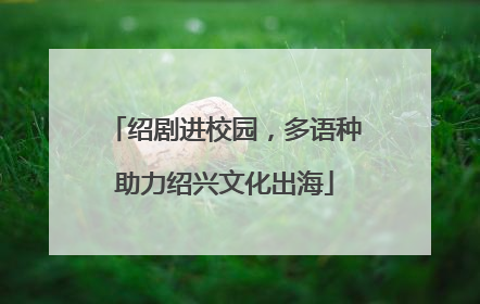 绍剧进校园，多语种助力绍兴文化出海