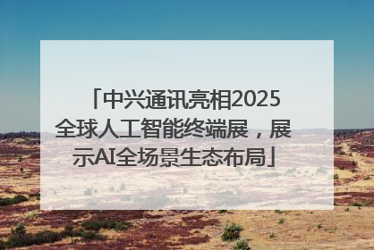 中兴通讯亮相2025全球人工智能终端展，展示AI全场景生态布局