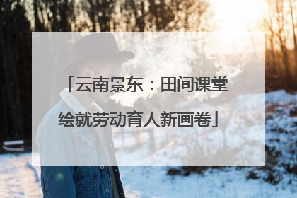云南景东：田间课堂绘就劳动育人新画卷