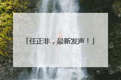 任正非，最新发声！