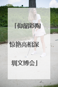 仰韶彩陶惊艳亮相深圳文博会