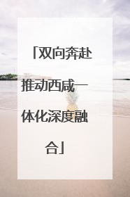 双向奔赴推动西咸一体化深度融合