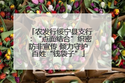 农发行绥宁县支行：“点面结合”织密防非宣传 倾力守护百姓“钱袋子”