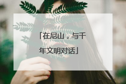在尼山，与千年文明对话