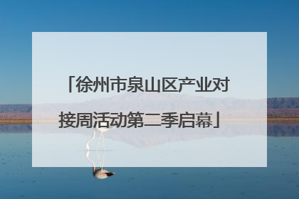 徐州市泉山区产业对接周活动第二季启幕