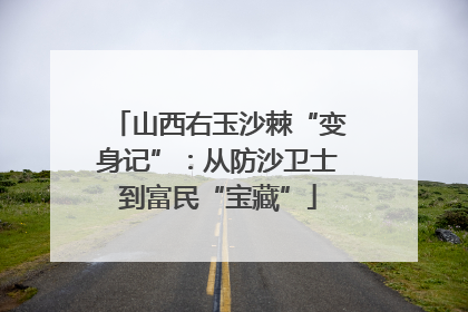 山西右玉沙棘“变身记”：从防沙卫士到富民“宝藏”