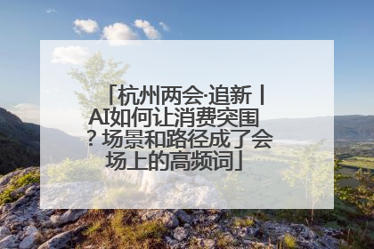 杭州两会·追新丨AI如何让消费突围？场景和路径成了会场上的高频词