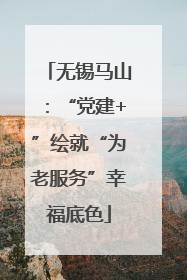 无锡马山：“党建+”绘就“为老服务”幸福底色