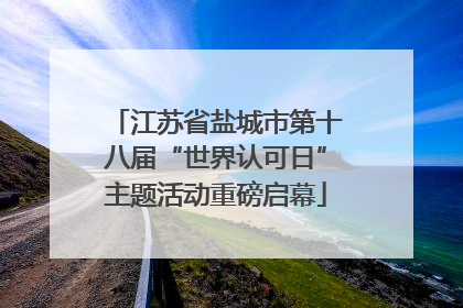 江苏省盐城市第十八届“世界认可日”主题活动重磅启幕