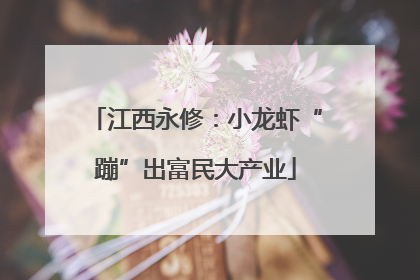 江西永修：小龙虾“蹦”出富民大产业