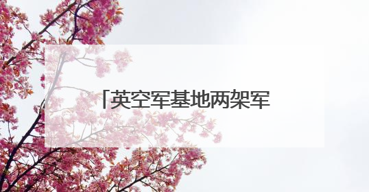 英空军基地两架军机被巴勒斯坦支持者喷漆破坏，英首相和国防部发声