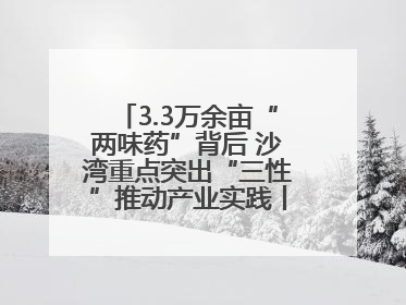 3.3万余亩“两味药”背后 沙湾重点突出“三性”推动产业实践丨新闻发布最前线